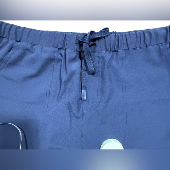 Navy Blue Scrub Pants by Flora-Hue Size M New In Box - Picture 8 of 10